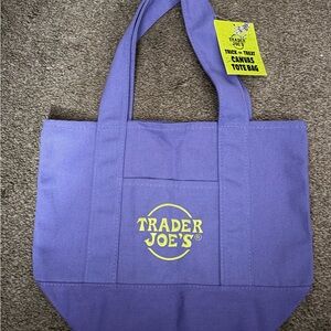 Trader Joe's Trick or Treat Canvas Tote Bag